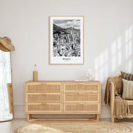 Bogotá Portrait B&W No 2 Poster