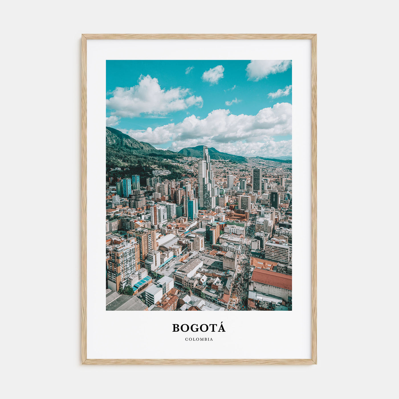 Bogotá Portrait Color Poster