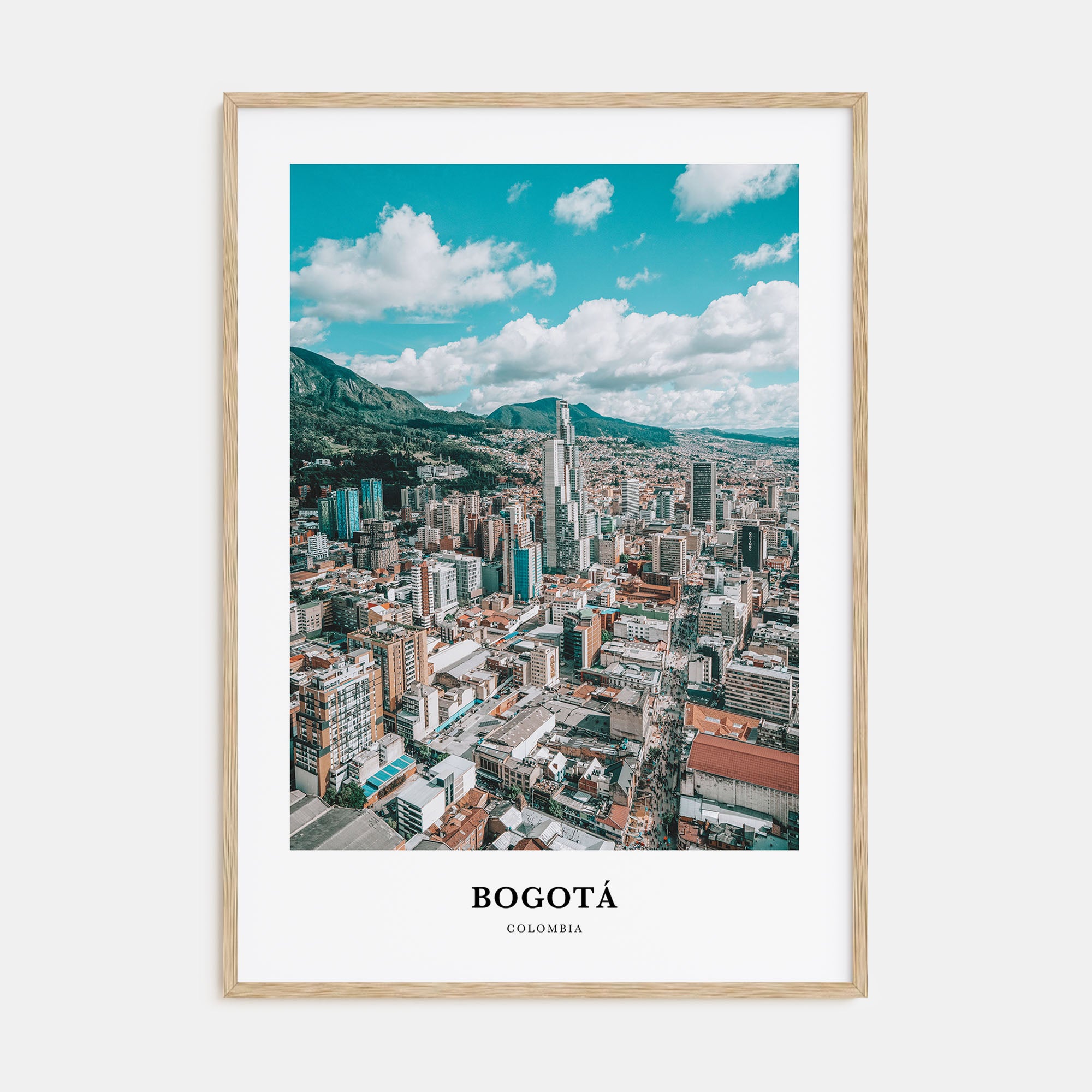 Bogotá Portrait Color Poster