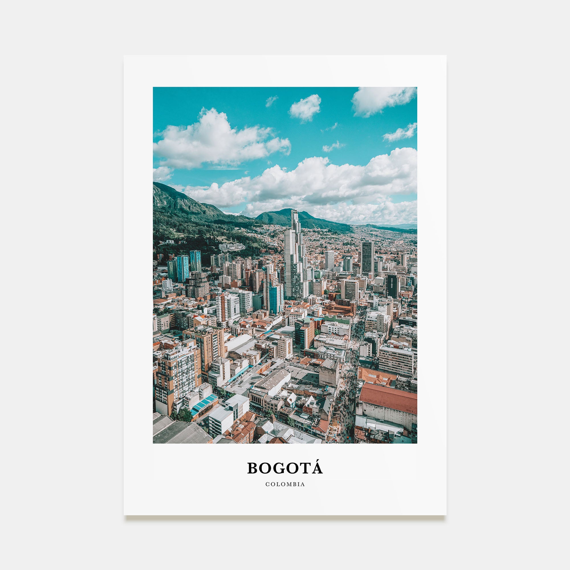 Bogotá Portrait Color Poster