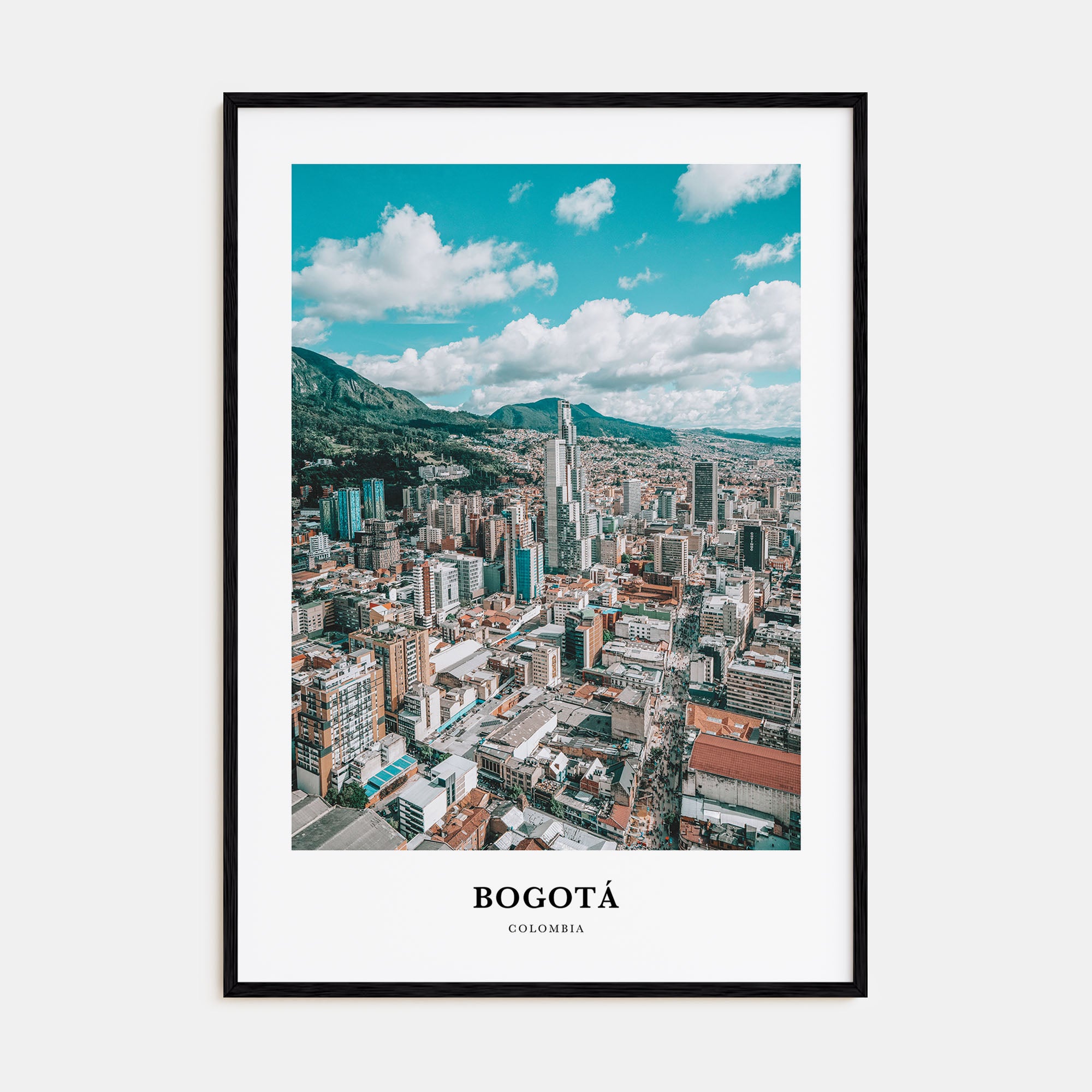 Bogotá Portrait Color Poster