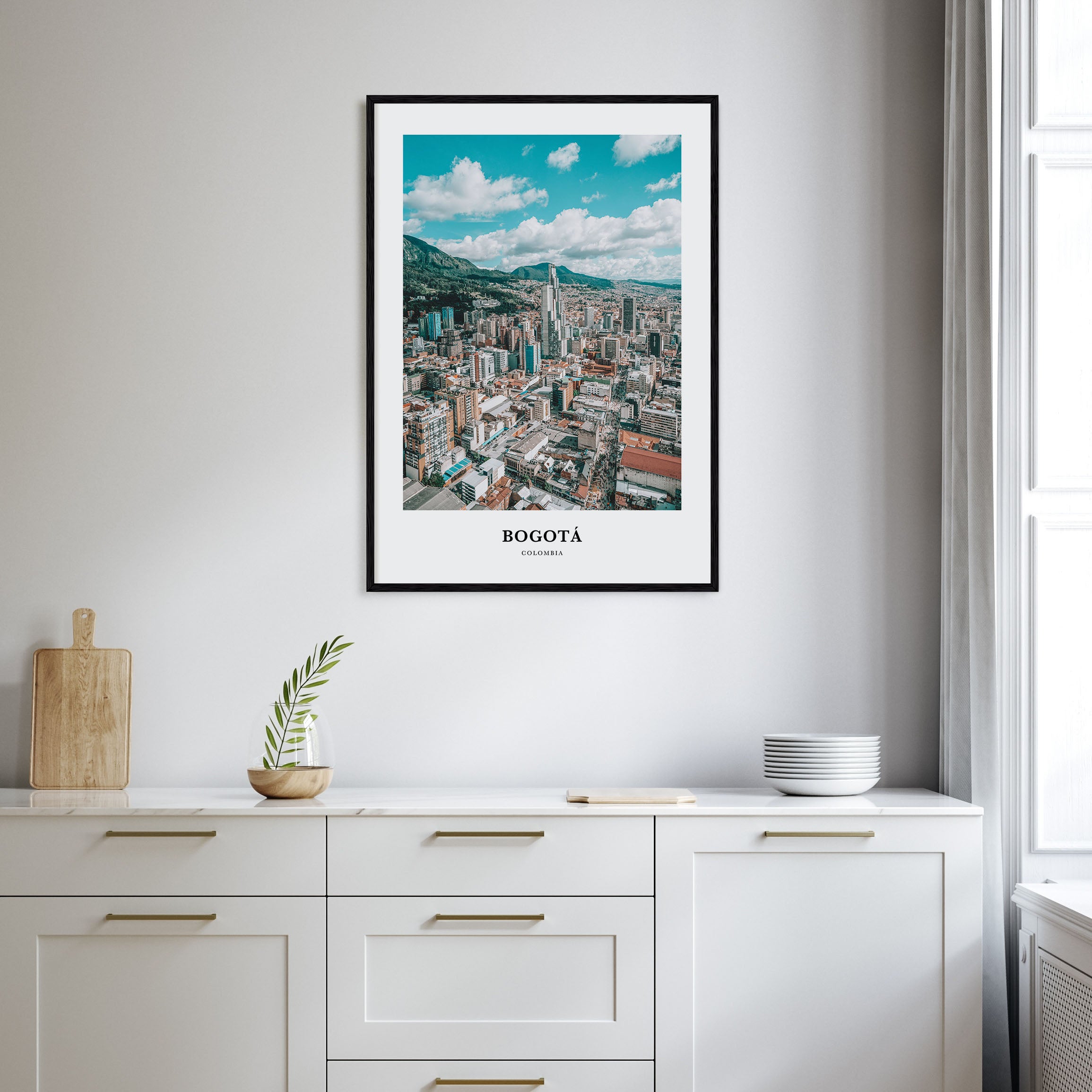 Bogotá Portrait Color Poster