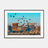 Boise Landscape Color Poster