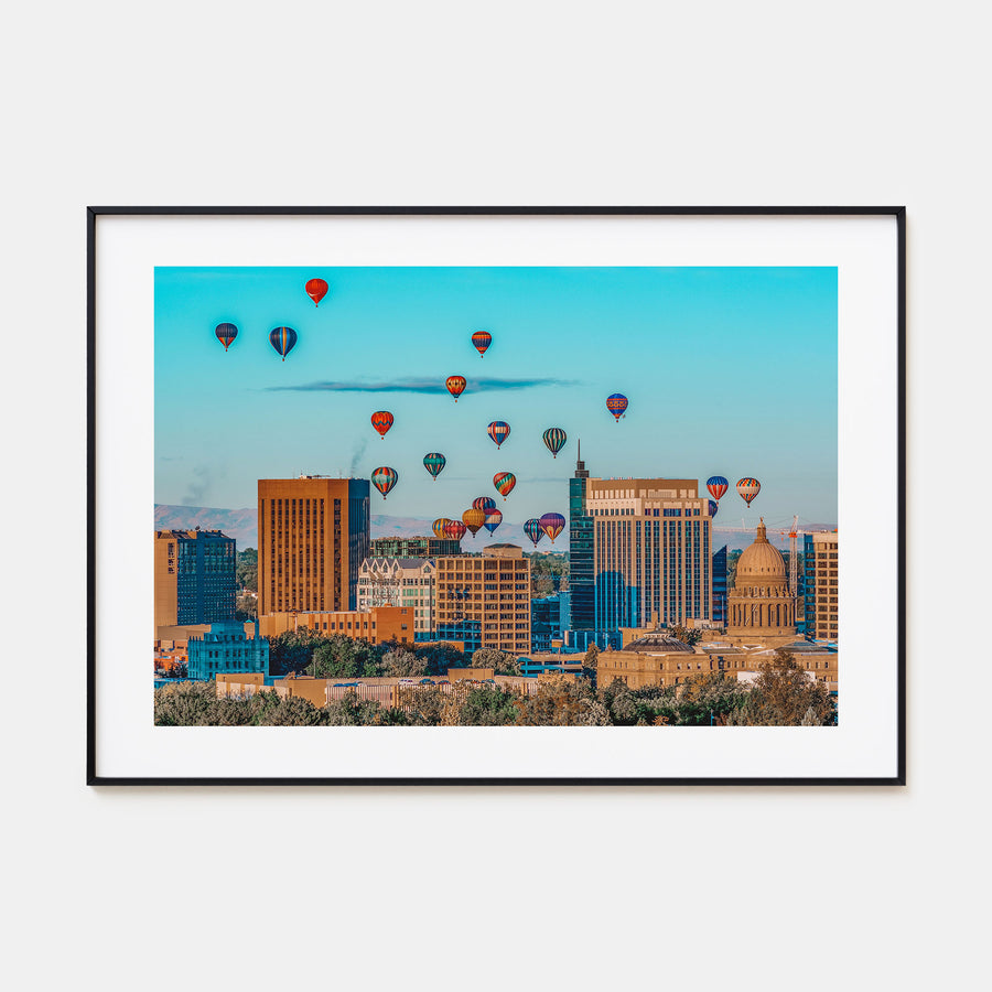 Boise Landscape Color Poster