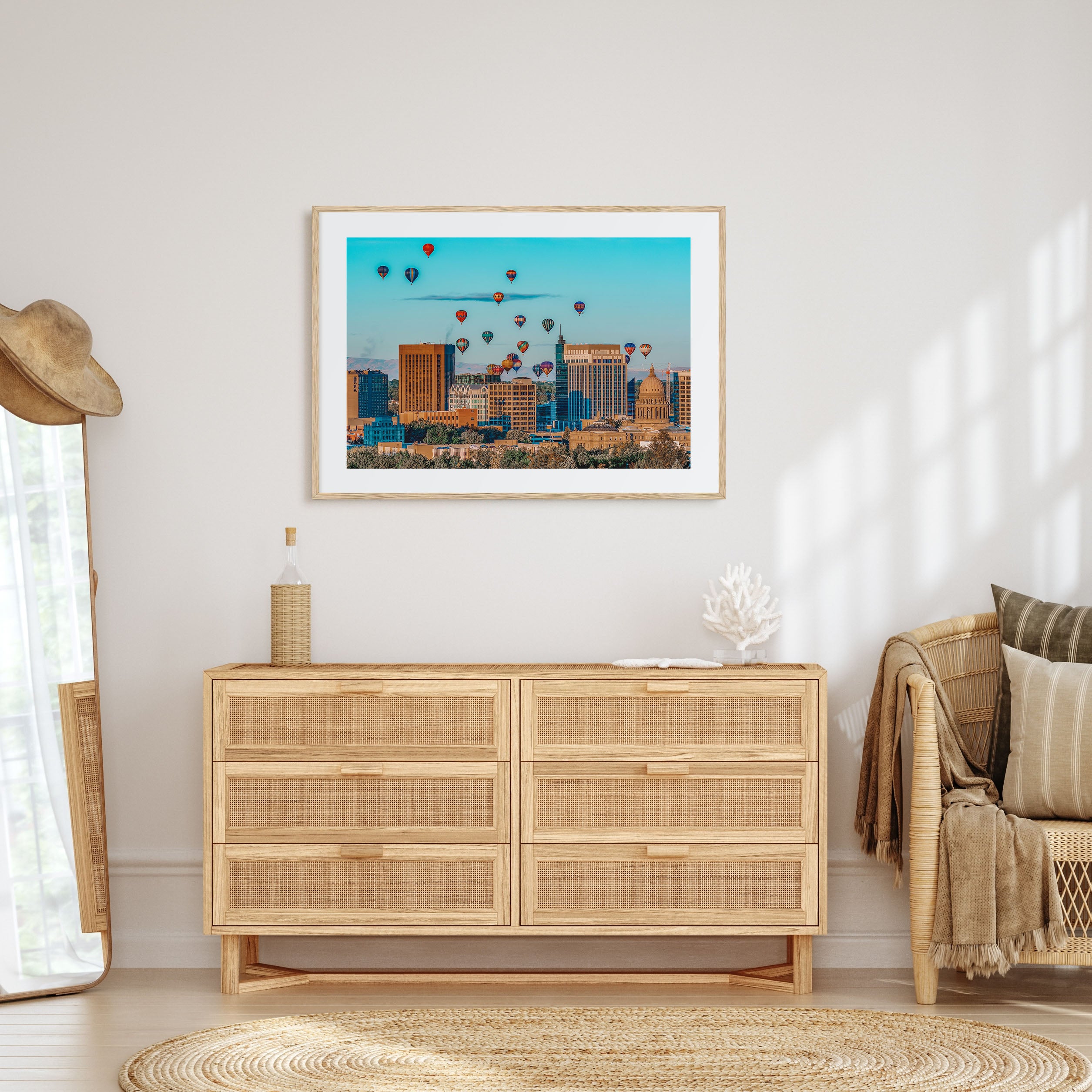 Boise Landscape Color Poster