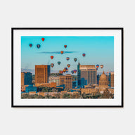 Boise Landscape Color Poster