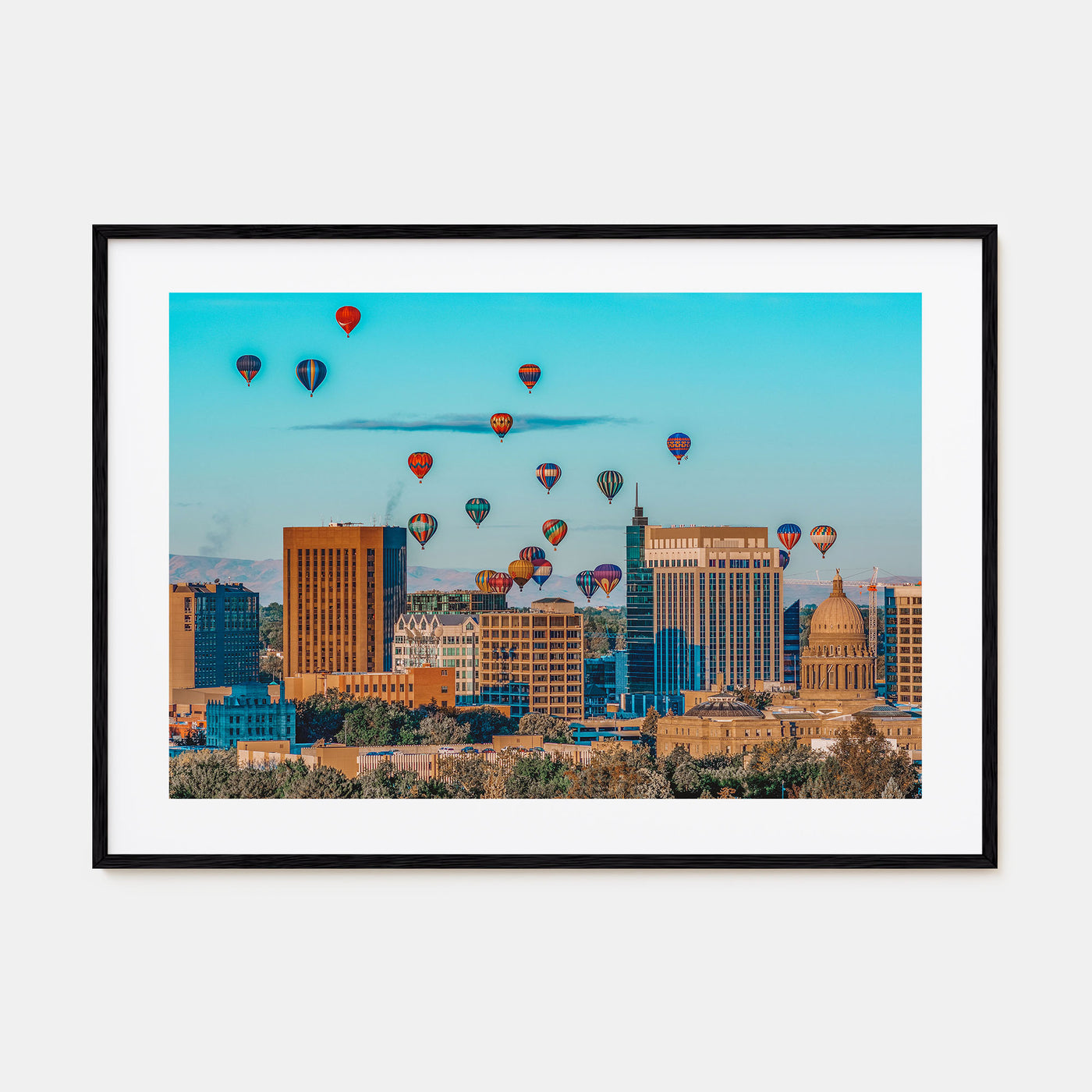 Boise Landscape Color Poster