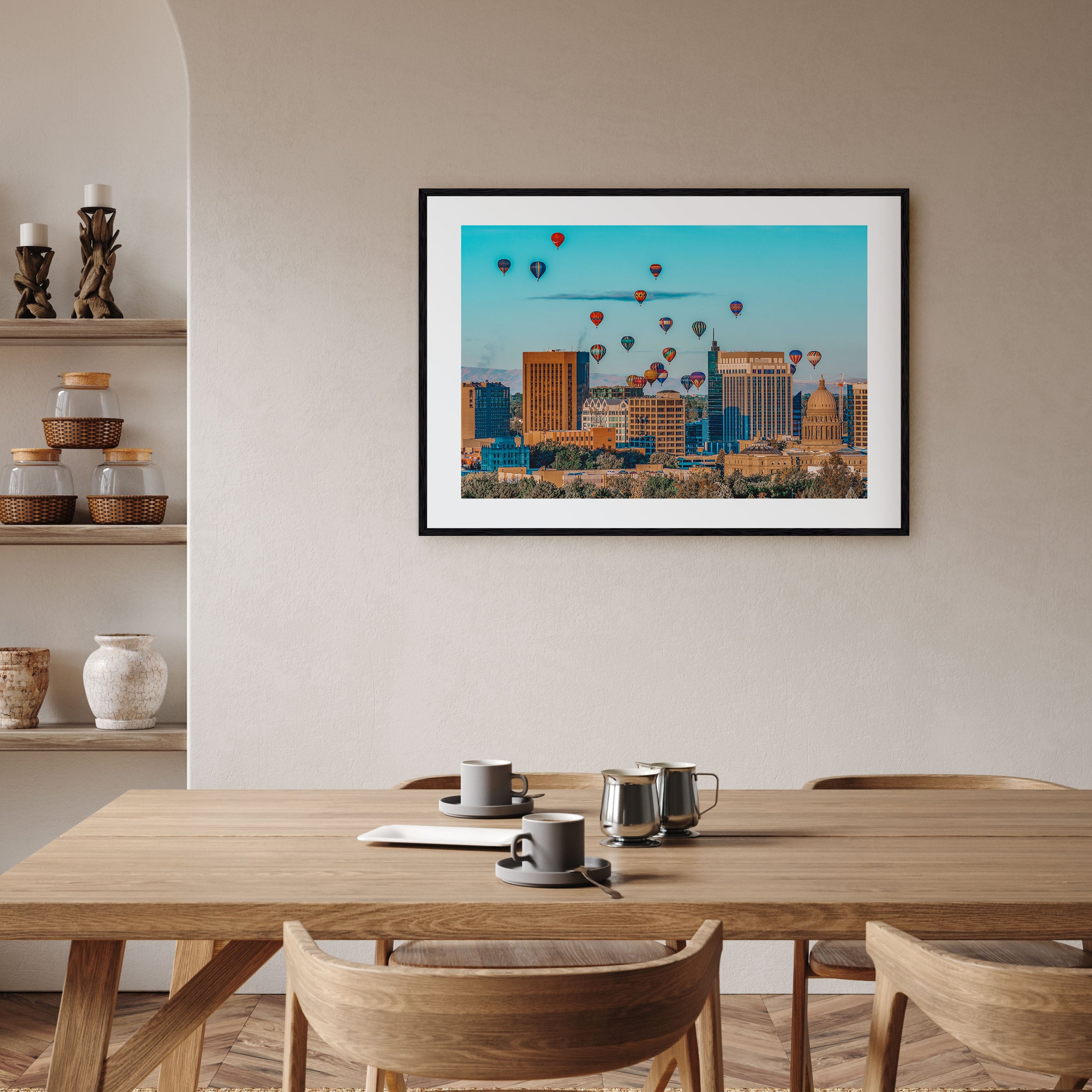 Boise Landscape Color Poster