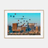 Boise Landscape Color Poster