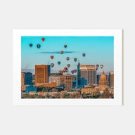Boise Landscape Color Poster