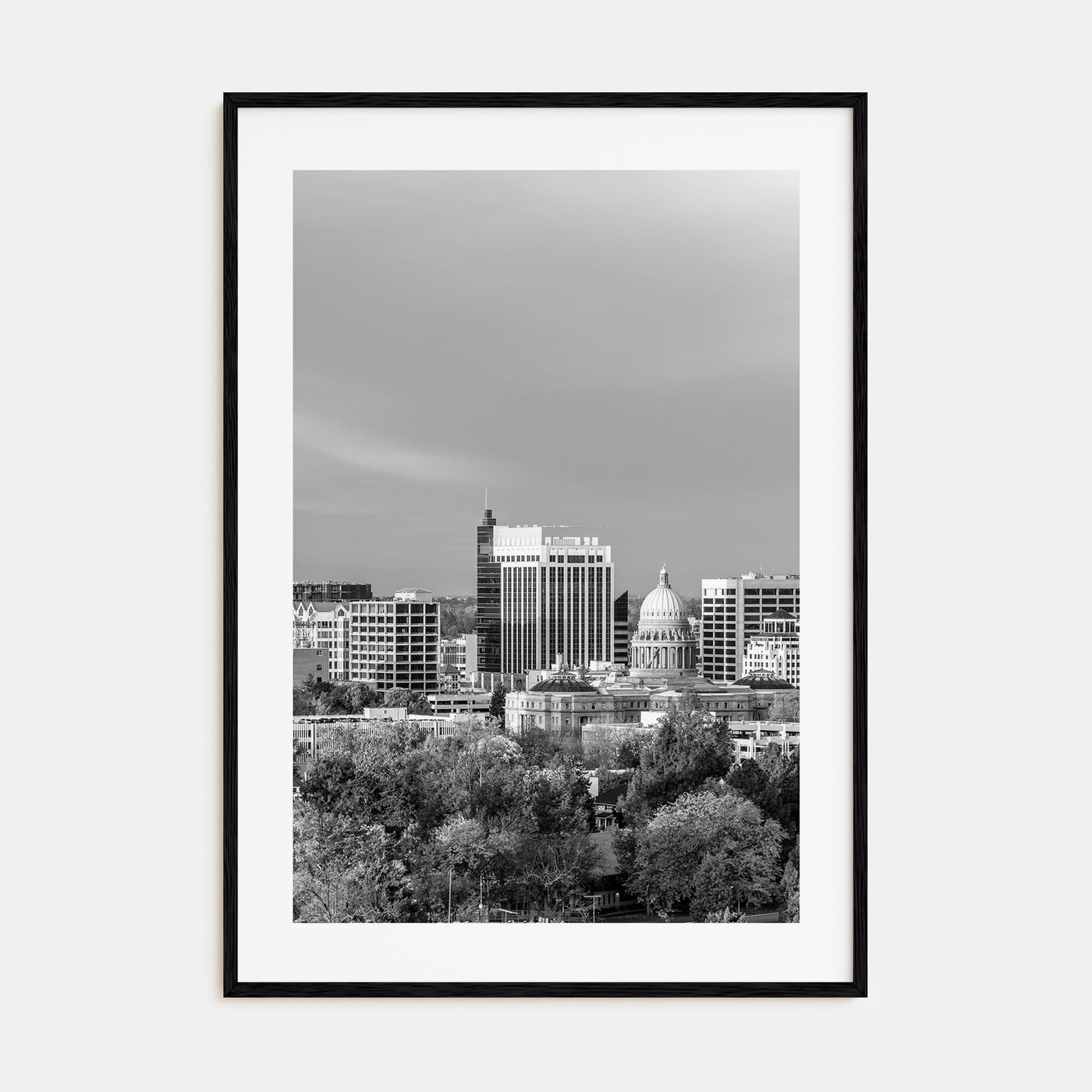 Boise Photo B&W No 1 Poster