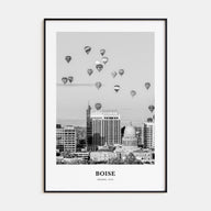 Boise Portrait B&W No 1 Poster
