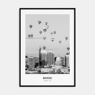 Boise Portrait B&W No 1 Poster