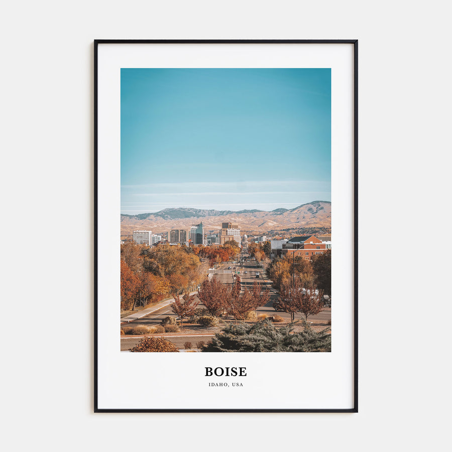 Boise Portrait Color No 1 Poster