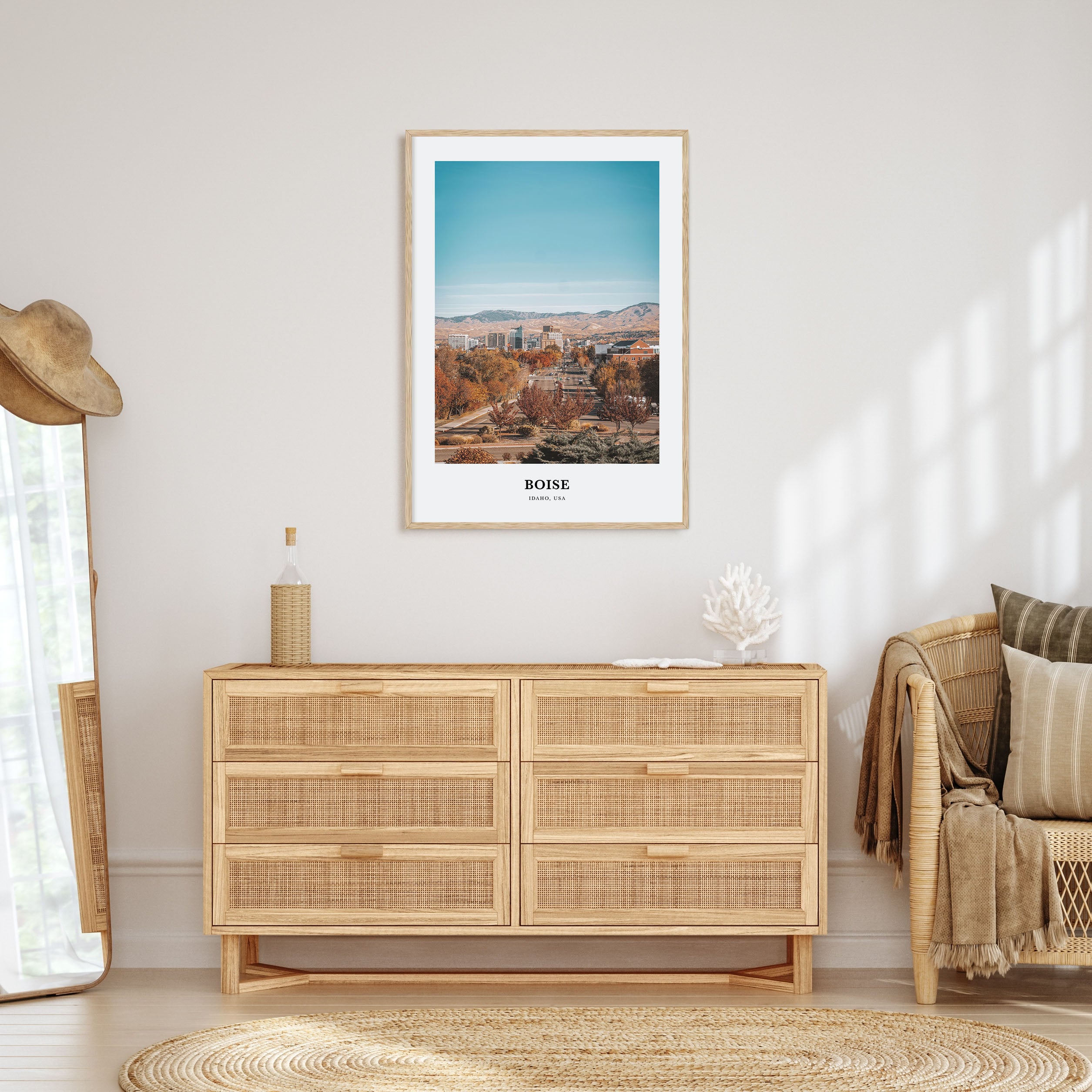 Boise Portrait Color No 1 Poster