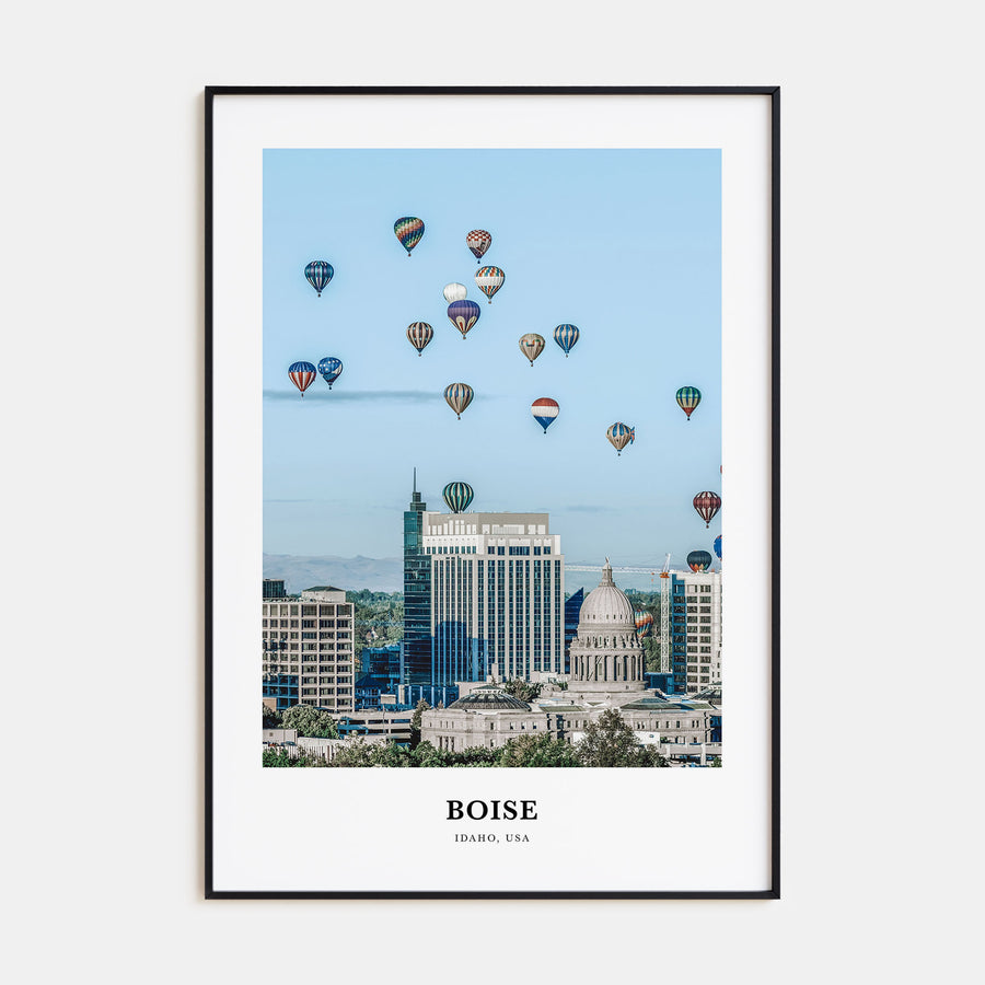 Boise Portrait Color No 2 Poster