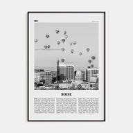 Boise Travel B&W No 1 Poster
