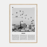 Boise Travel B&W No 1 Poster