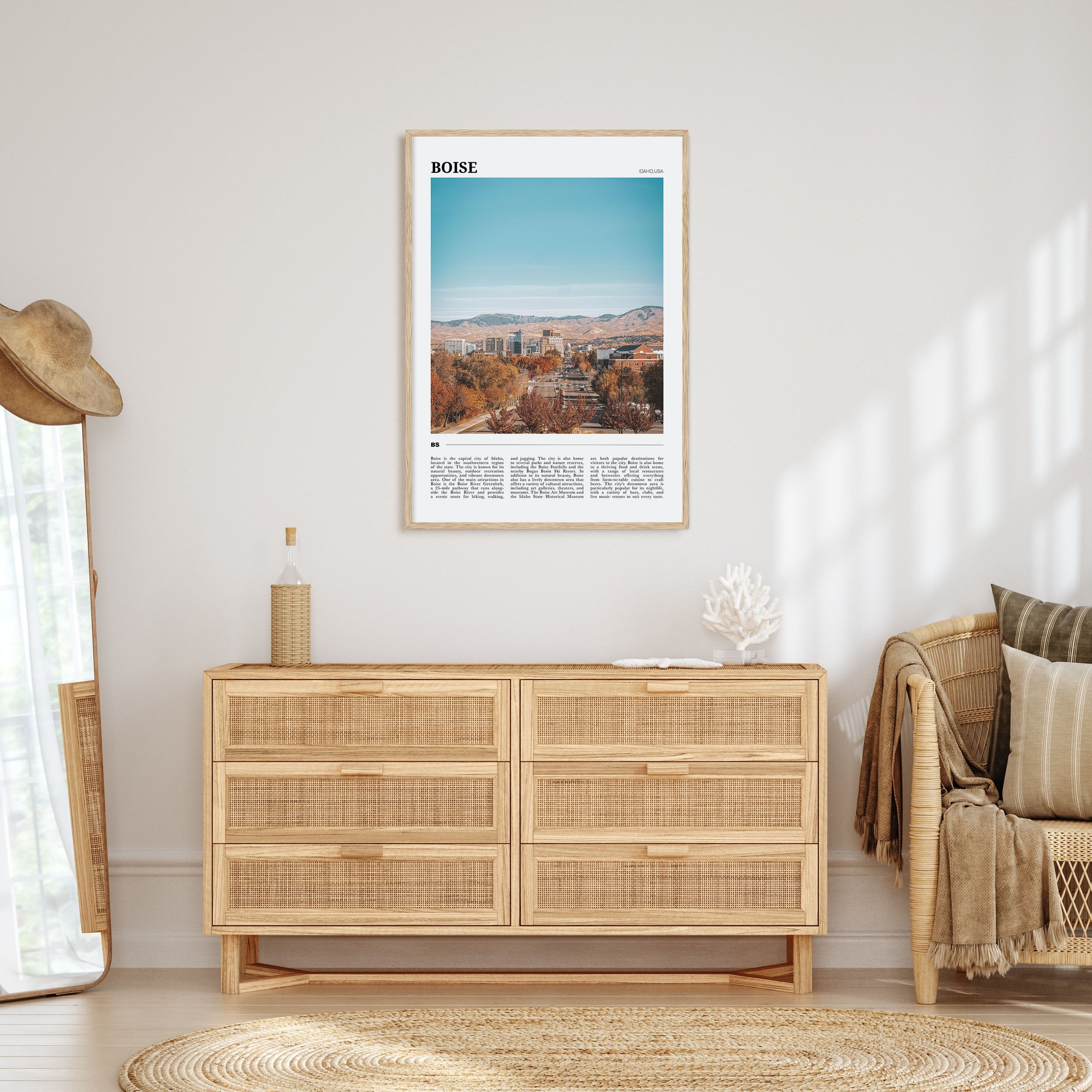 Boise Travel Color No 1 Poster