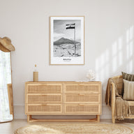 Bolivia Portrait B&W Poster