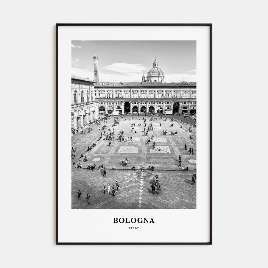 Bologna Portrait B&W No 1 Poster