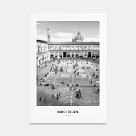 Bologna Portrait B&W No 1 Poster