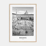 Bologna Portrait B&W No 1 Poster