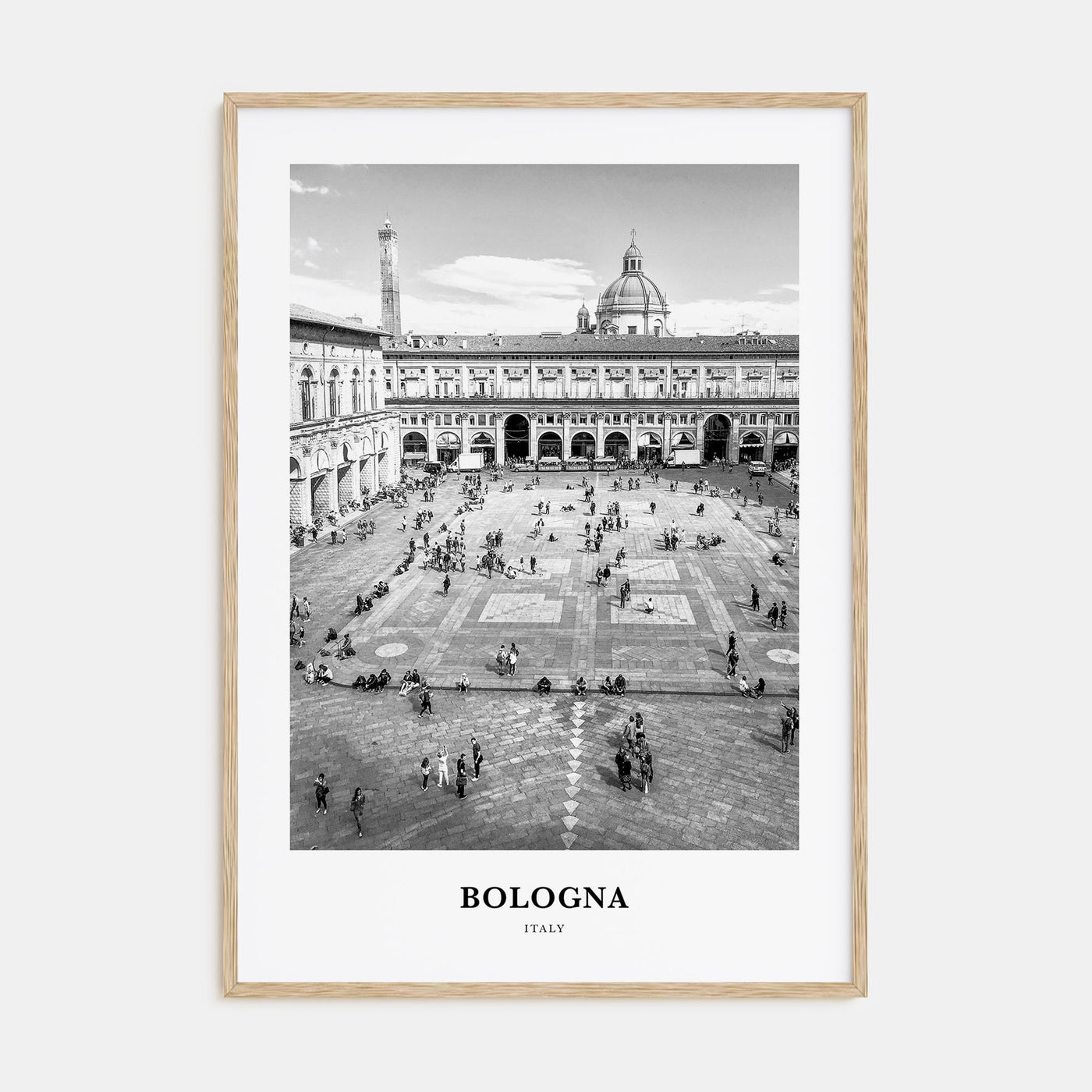 Bologna Portrait B&W No 1 Poster
