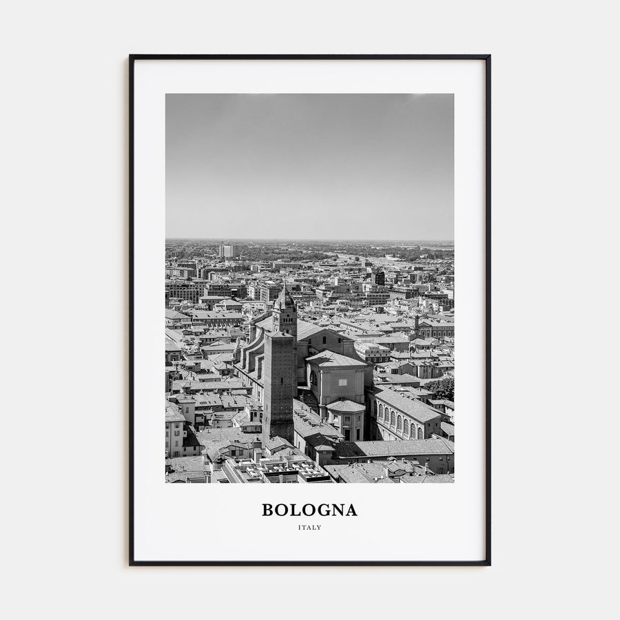 Bologna Portrait B&W No 2 Poster