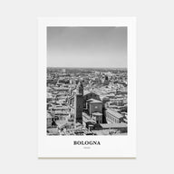 Bologna Portrait B&W No 2 Poster