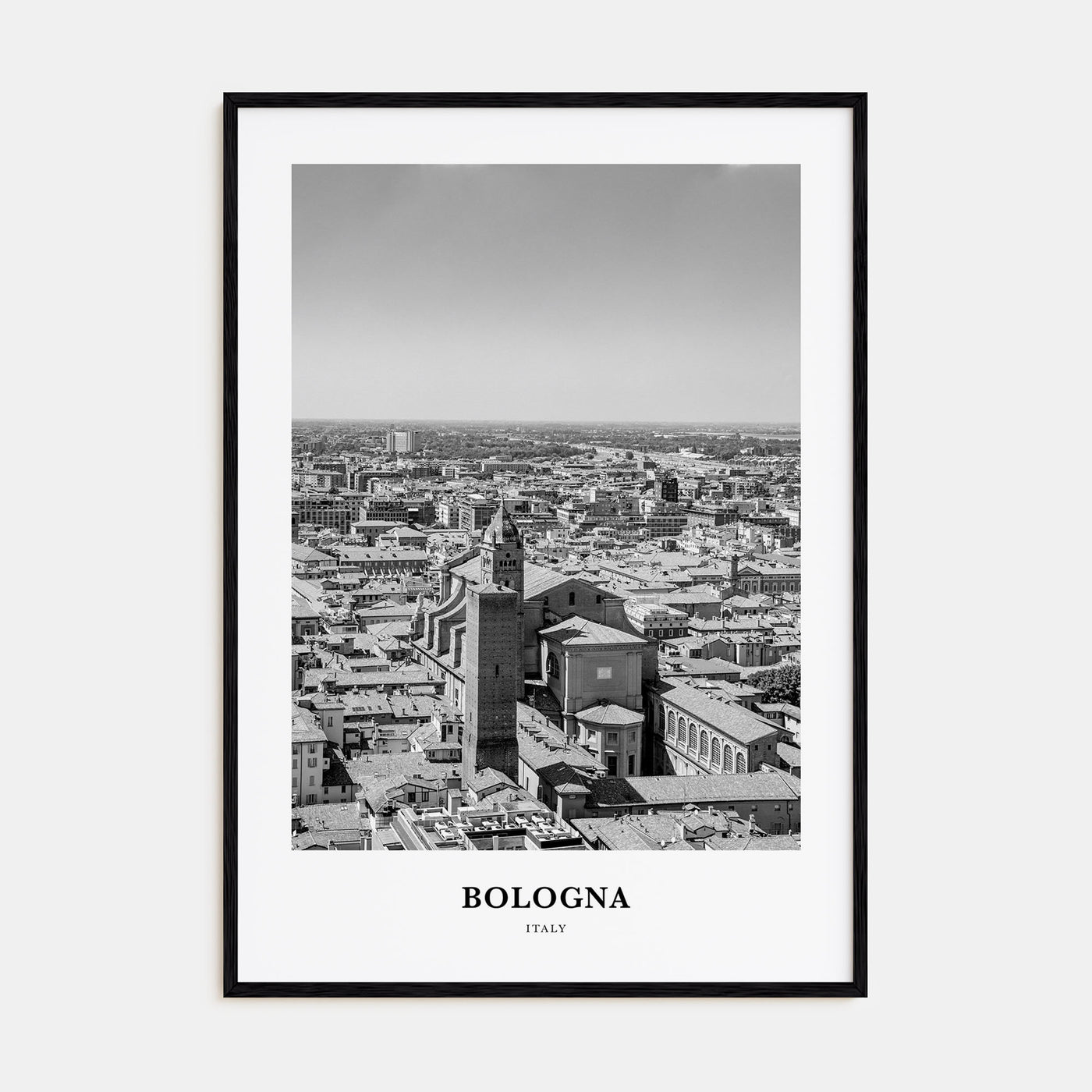 Bologna Portrait B&W No 2 Poster