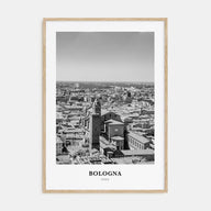 Bologna Portrait B&W No 2 Poster