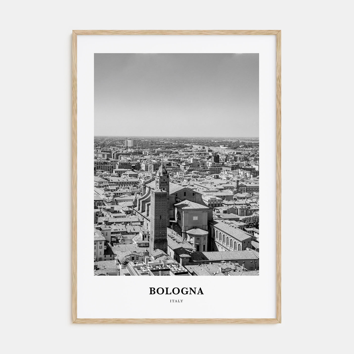 Bologna Portrait B&W No 2 Poster