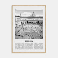 Bologna Travel B&W No 1 Poster