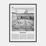 Bologna Travel B&W No 1 Poster