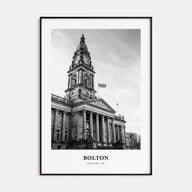 Bolton Portrait B&W Poster