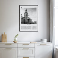 Bolton Travel B&W Poster