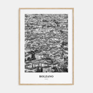 Bolzano Portrait B&W Poster