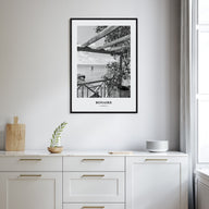 Bonaire Portrait B&W Poster