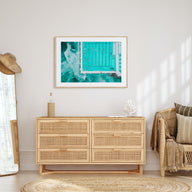 Bondi Beach Landscape Color Poster