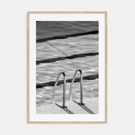 Bondi Beach Photo B&W No 2 Poster