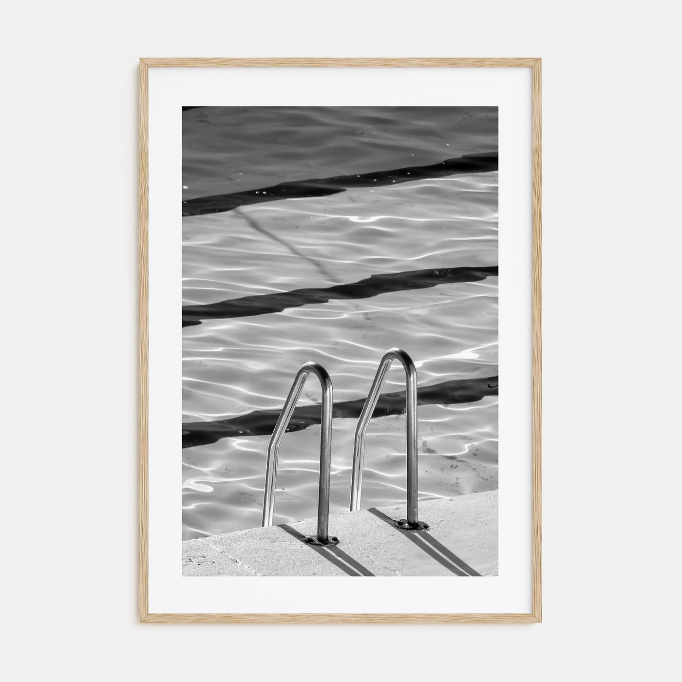 Bondi Beach Photo B&W No 2 Poster