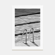 Bondi Beach Photo B&W No 2 Poster