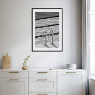 Bondi Beach Photo B&W No 2 Poster