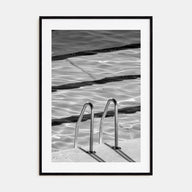 Bondi Beach Photo B&W No 2 Poster