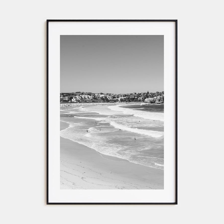 Bondi Beach Photo B&W Poster