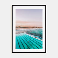 Bondi Beach Photo Color No 1 Poster