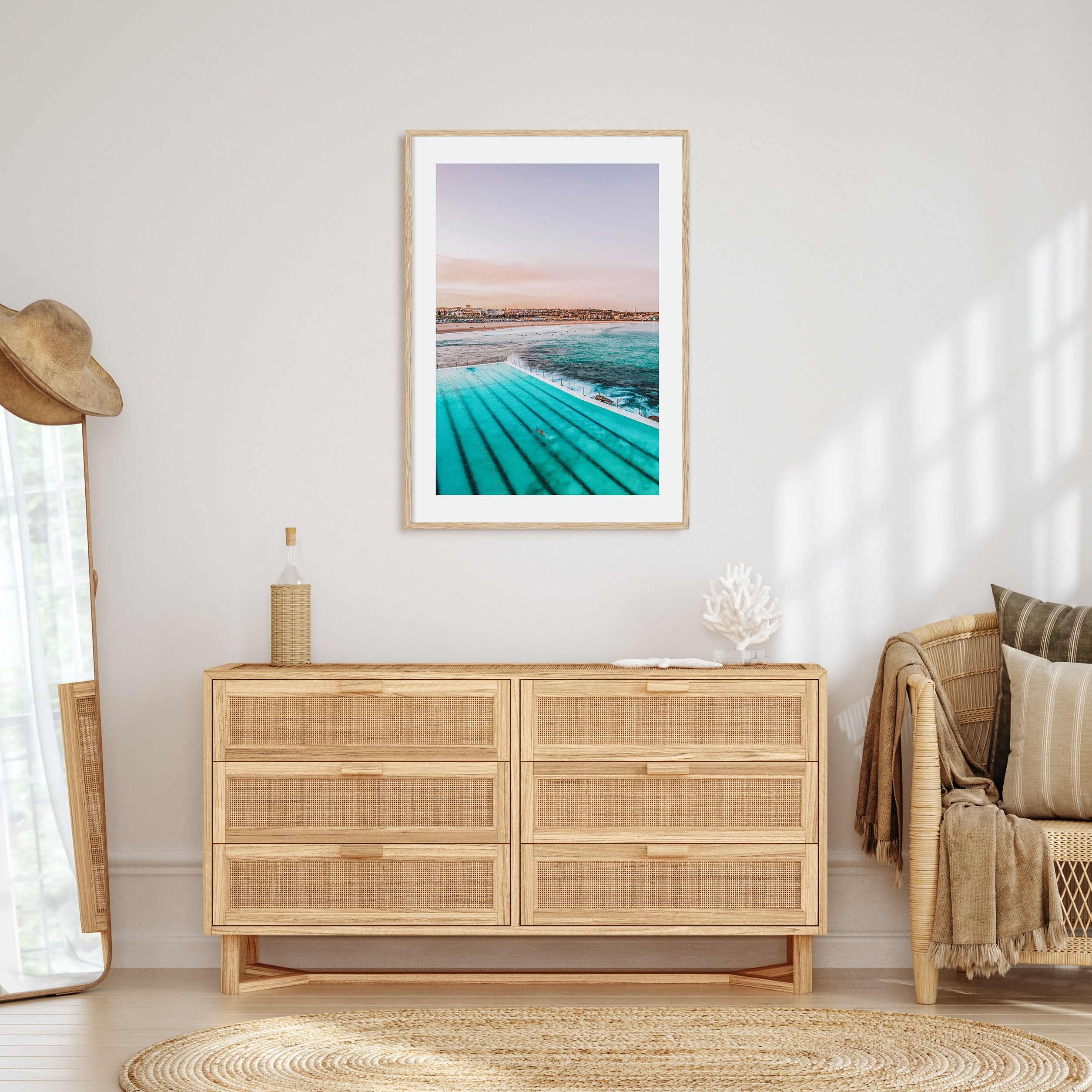 Bondi Beach Photo Color No 1 Poster
