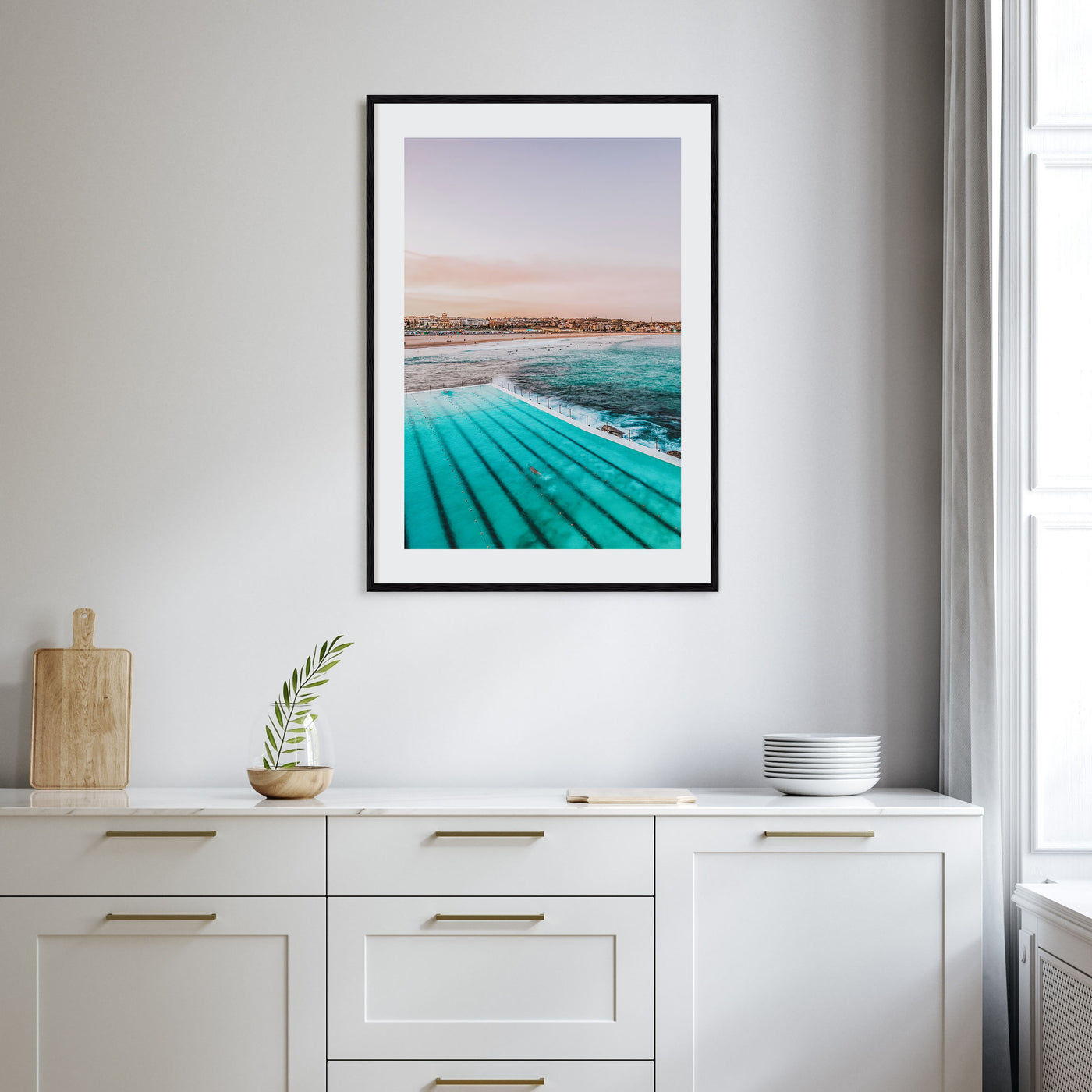 Bondi Beach Photo Color No 1 Poster