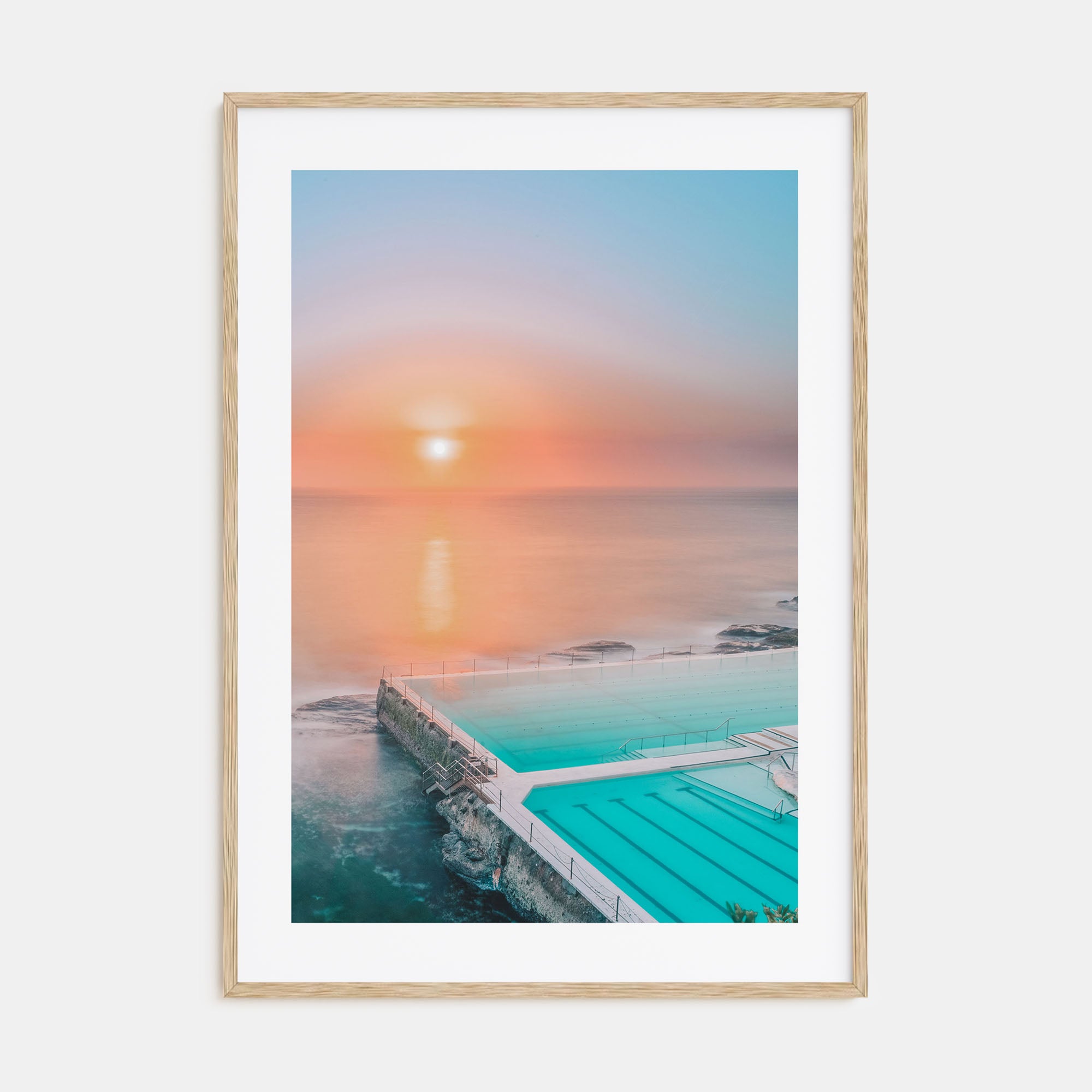 Bondi Beach Photo Color No 2 Poster